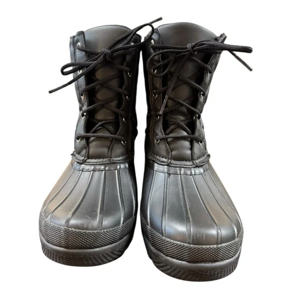 Sperry Topsider Gosling Insulated Black Rubber  Boots Women’s Size 8 - Picture 12 of 12